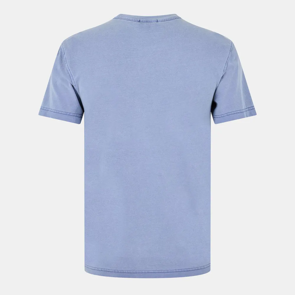 Lacoste Tonal T-Shirt in Eco Stonewash, additional product view 2