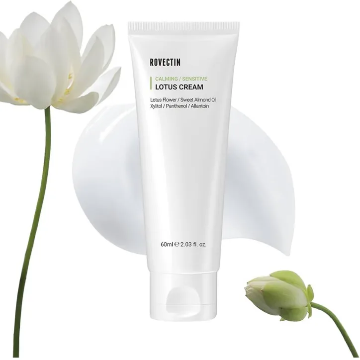 Rovectin Calming Sensitive Lotus Cream 60ml, additional product view 2