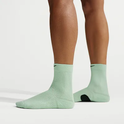 Nike Run Midweight Running Crew Socks (1 Pair) - Cucumber Calm/Black/Black in Cucumber Calm/Black/Black – Nike men's and unisex