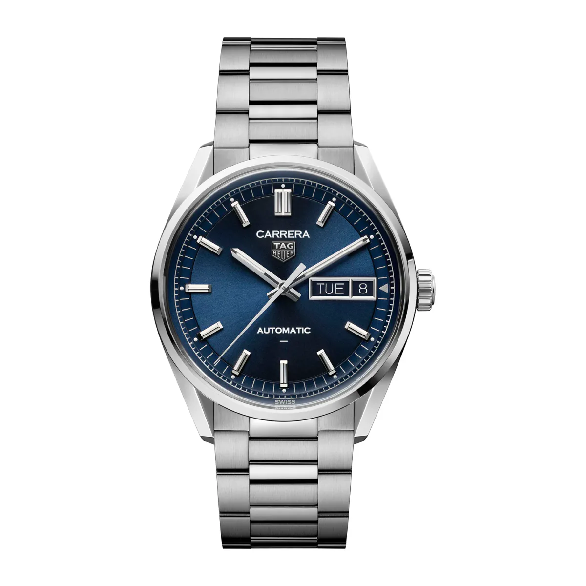 TAG Heuer Carrera Day-Date 41mm Mens Watch Blue