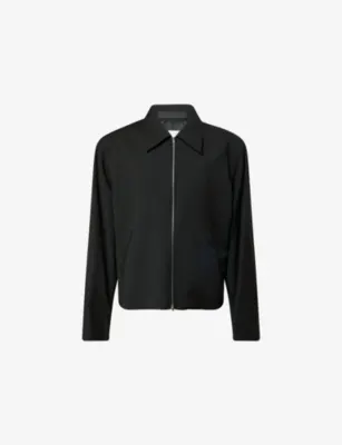 OUR LEGACY Collared Zip-Up Wool Jacket