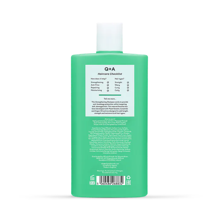 Q+A Strengthening Shampoo 250ml detail 2