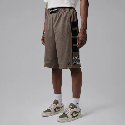 Jordan Brooklyn Men's Mesh Cat Scratch Shorts - Palomino/Black/Black/Black