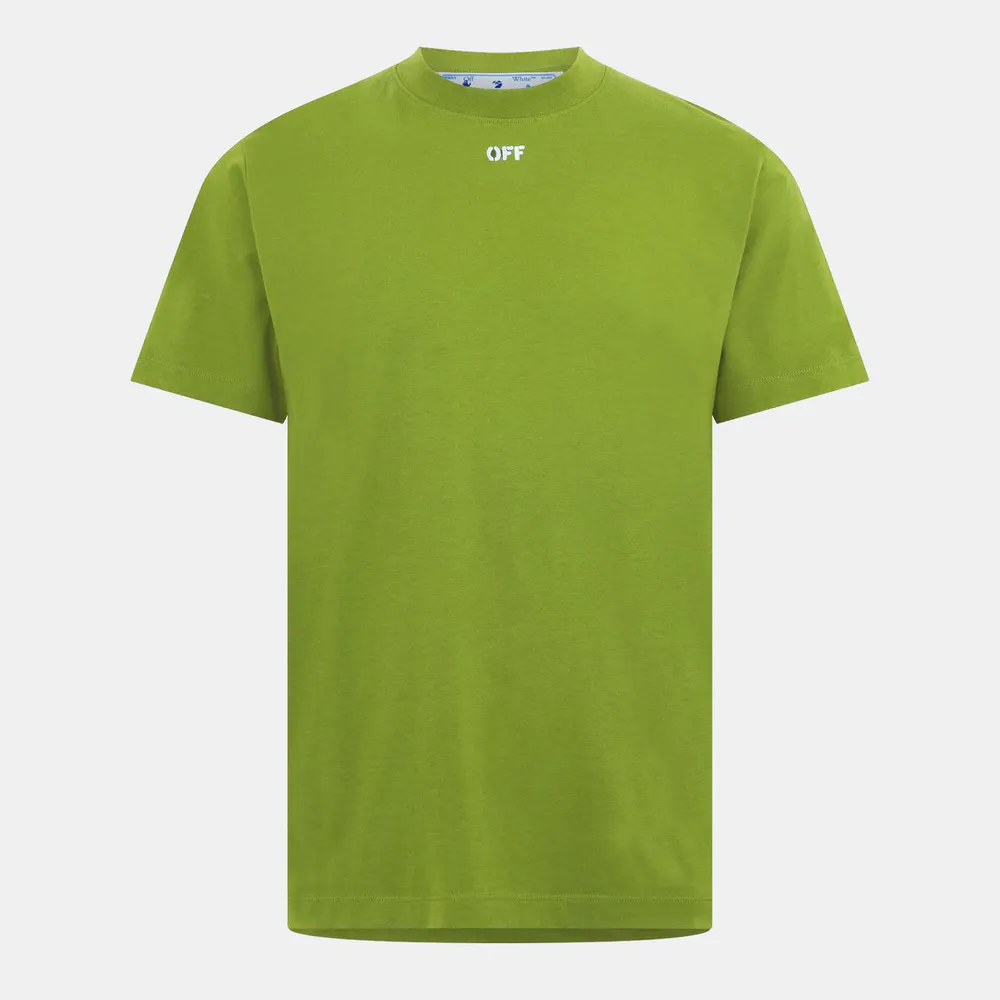 Off White Men's Brick Arrow Crew Neck Short Sleeve T-Shirt