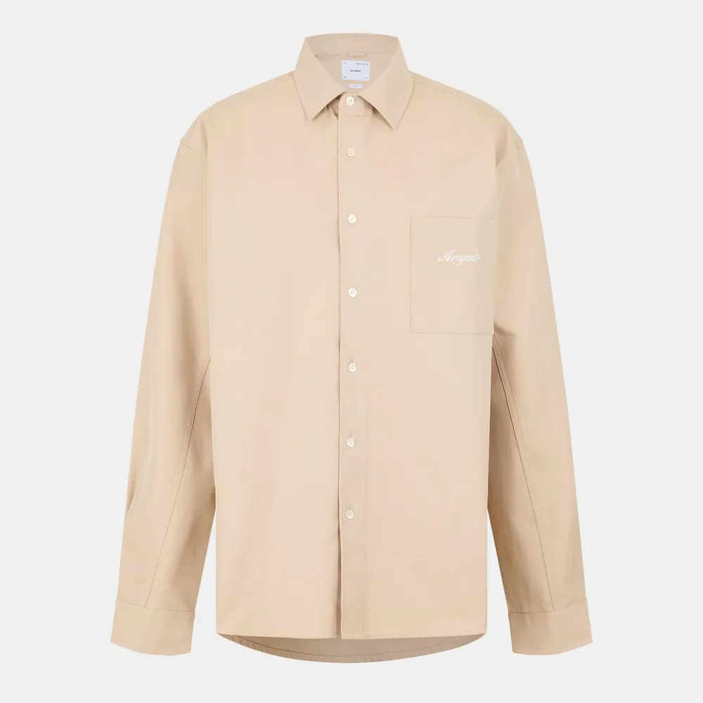 Axel Arigato Men's Flow Overshirt in Beige – Clothing