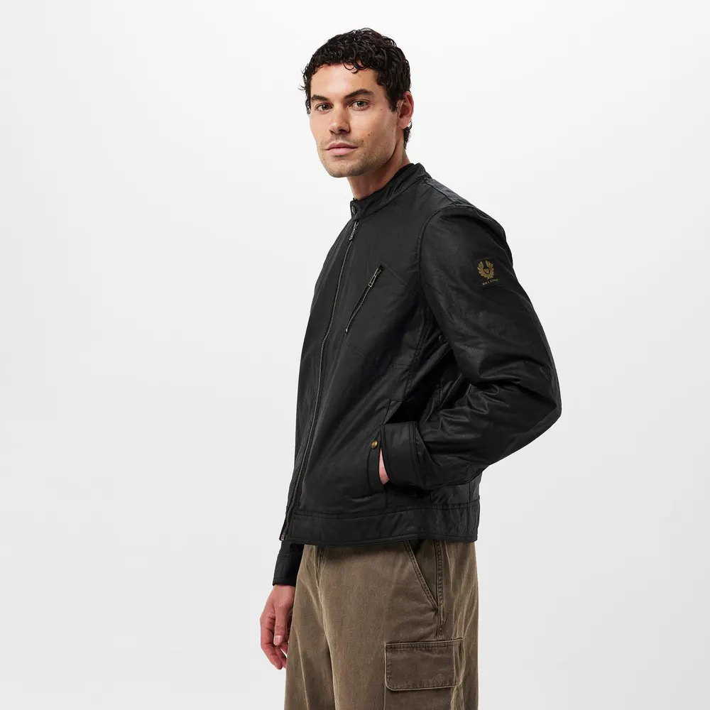Belstaff Men's Water-Repellent Wax Jacket detail 3