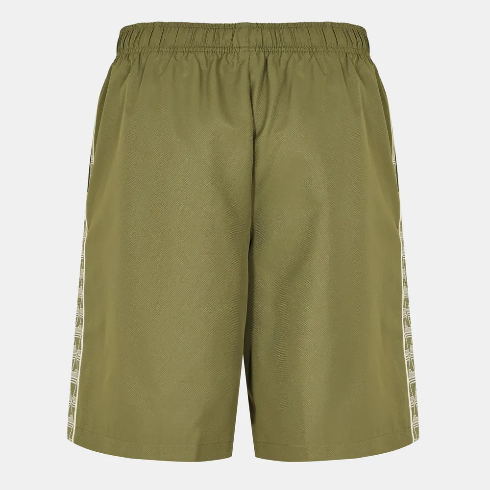 Lacoste Men's Woven Tracksuit Shorts in Khaki, additional product view 2