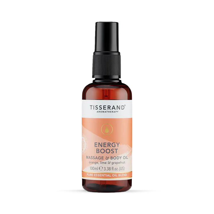 Tisserand Energy Boost Massage and Body Oil 100ml