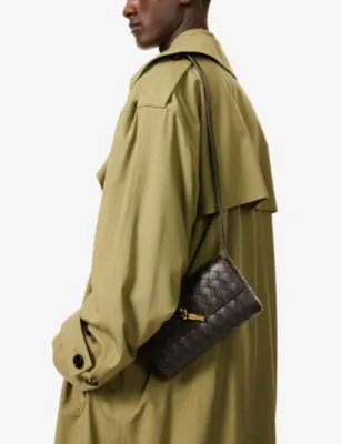 BOTTEGA VENETA Andiamo leather cross-body bag detail 2