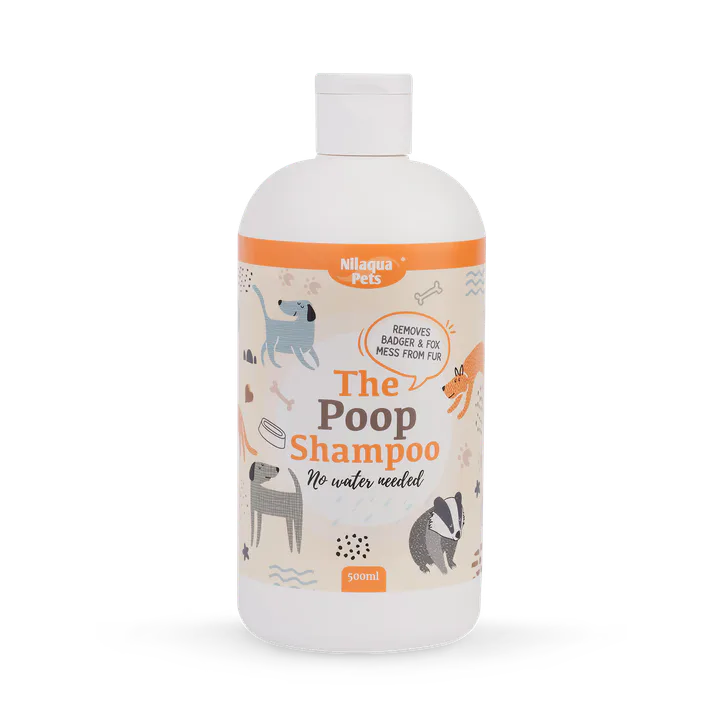 Nilaqua Pets The Poop Shampoo, Towel Off Pet Shampoo 500ml