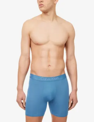 CALVIN KLEIN Ultra Soft Pack of Three Modal-Jersey Boxer Briefs detail 2