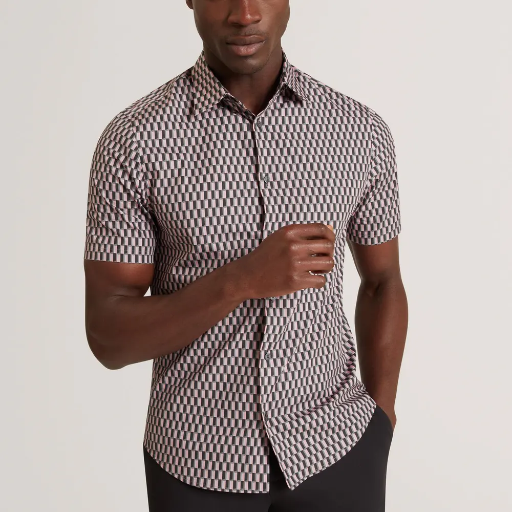 Ted Baker Ted Baker SS Reg Fit Shirt detail 3