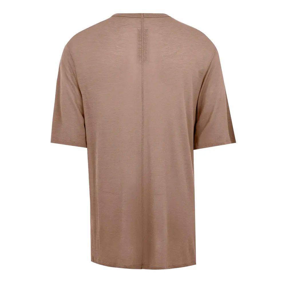 Rick Owens Men's Brad T-Shirt in Dust, additional product view 2