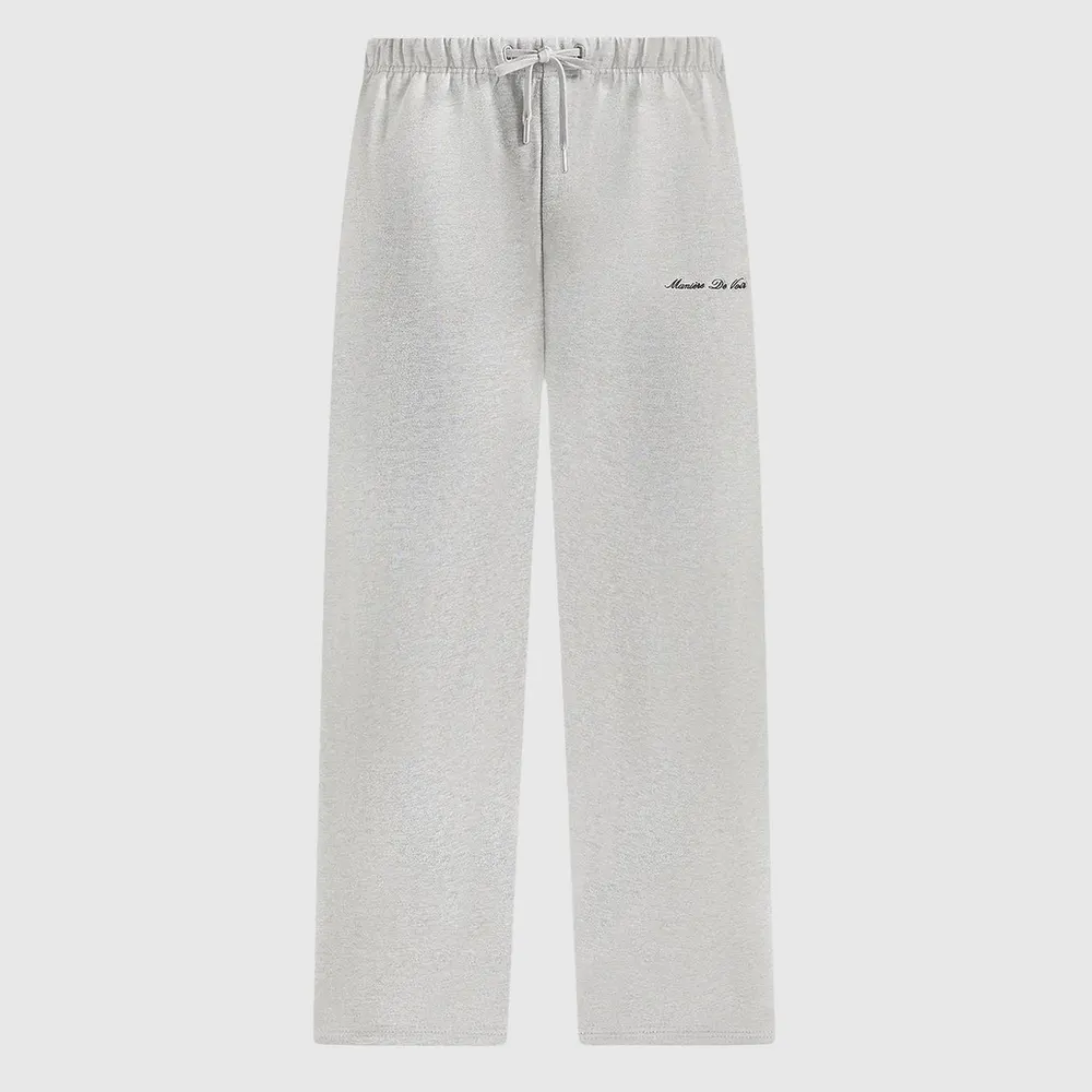 Maniere De Voir Mens Signature Wide Leg Joggers