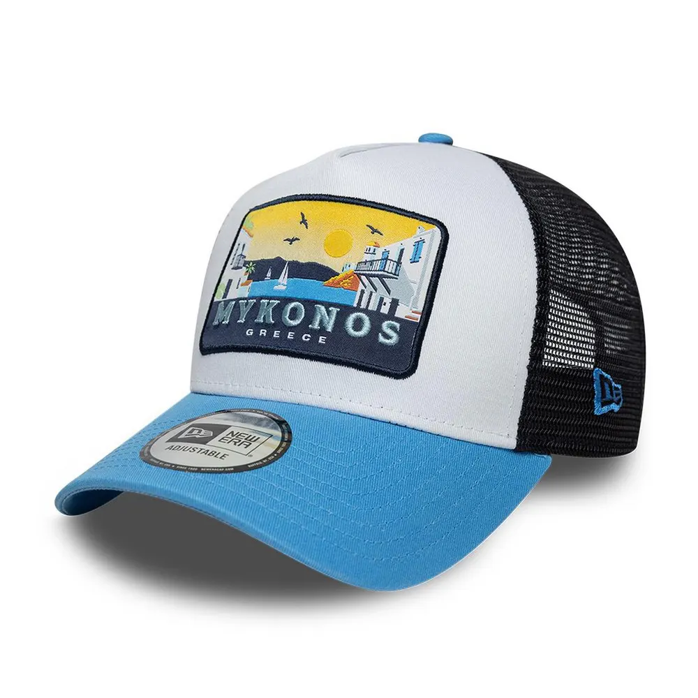 New Era Location Patch A-Frame Adjustable Trucker Cap