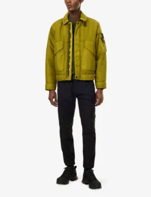 STONE ISLAND Dense Oxford Coated-Nylon Jacket detail 2