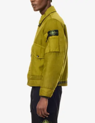 STONE ISLAND Dense Oxford Coated-Nylon Jacket detail 3