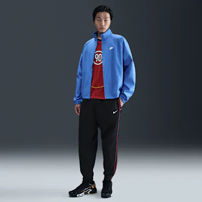 Nike South Korea 2004 Total 90 Reissue Men's Nike Football Replica Tracksuit Bottoms - Black/Laser Crimson/White