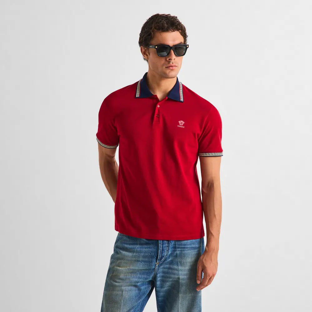 Versace Versace Greca Piq Po Sn64 detail 3