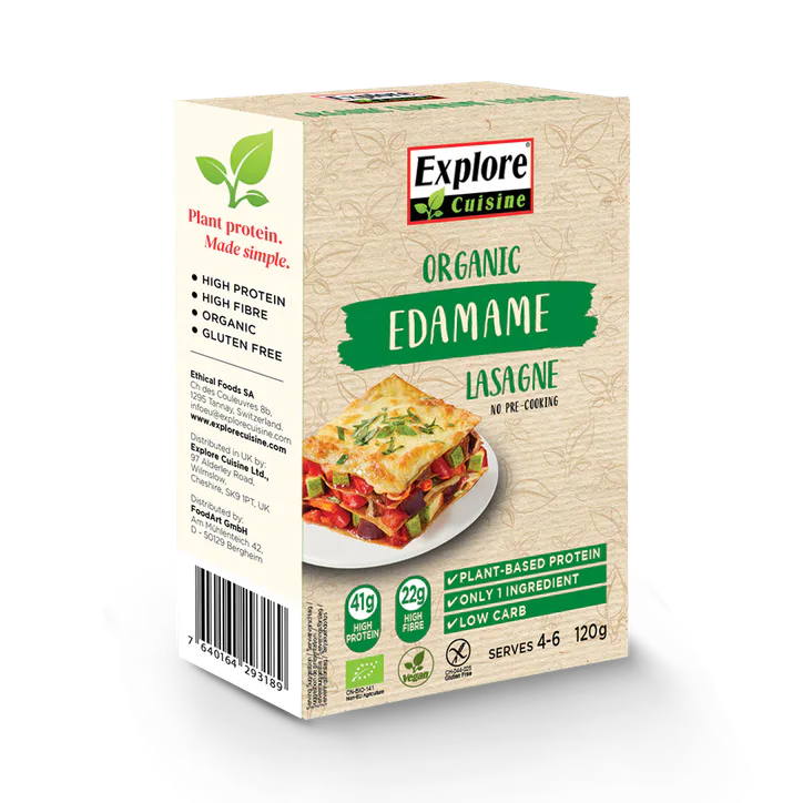 Explore Cuisine Organic Edamame Lasagne 120g