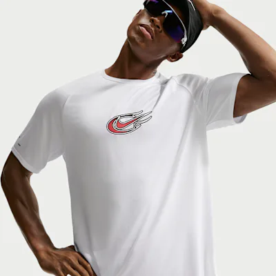 Nike Stride Men's Dri-FIT ADV Short-Sleeve Running Top - White