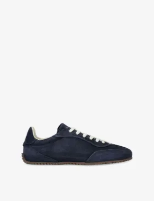 AXEL ARIGATO Daze Runner Suede Trainers - EUR 43.5 / 9.5 UK MEN in NAVY – Mens | Trainers | Lace up trainers
