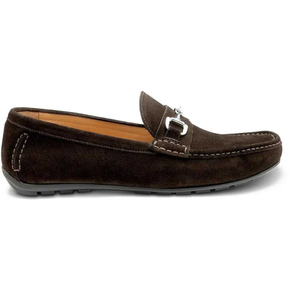 Loake Men's Loafers in Dark Brown – Footwear