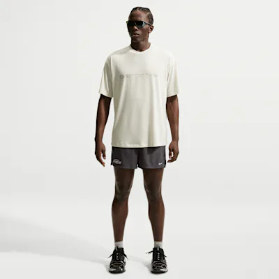 Nike Men's Dri-FIT 8cm (approx.) Brief-Lined Running Shorts - Medium Ash/Medium Ash/Black in Medium Ash/Medium Ash/Black – Nike men's and unisex