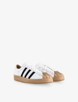 ADIDAS Superstar Vintage Leather Trainers - 11.5 in FTWR WHITE, additional product view 3