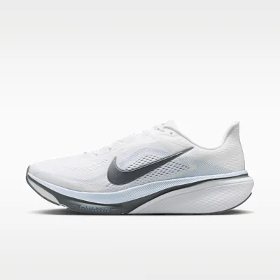 Nike Pegasus 42 Men's Road-Running Shoes - White/Grey Fog/Aluminium/Cool Grey