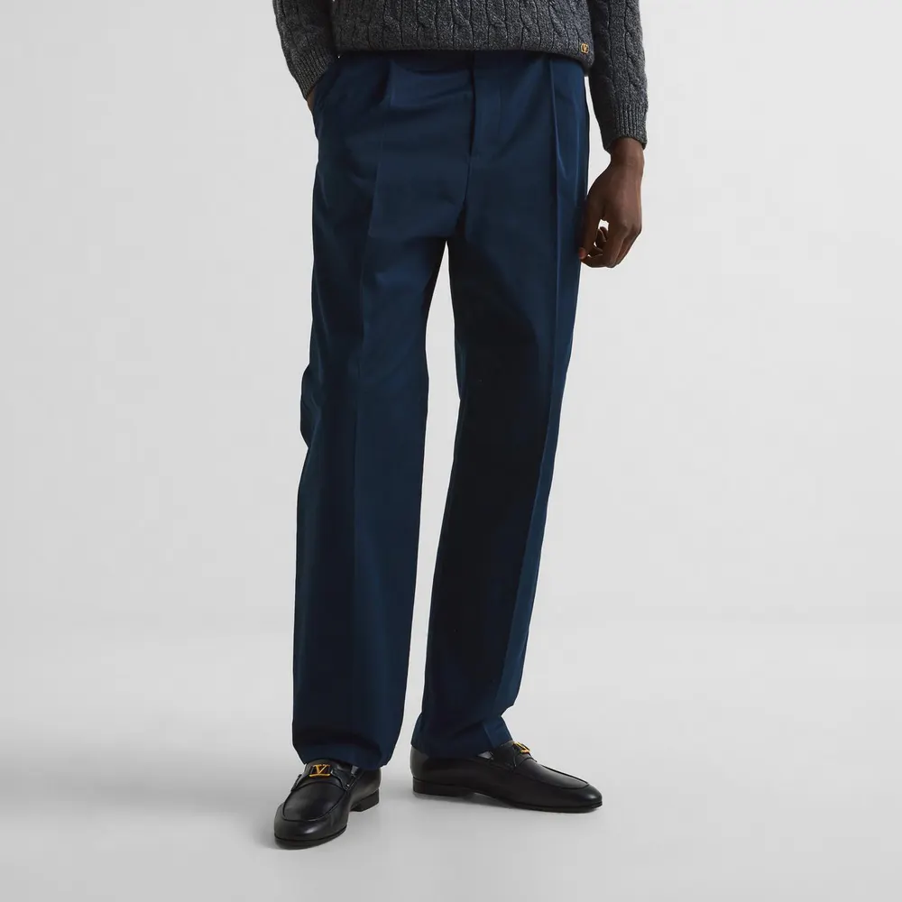 Valentino Val Ricamo Trs Sn64 in Navy, additional product view 3