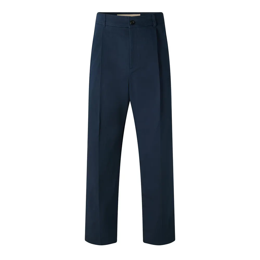 Valentino Val Ricamo Trs Sn64 in Navy – Clothing