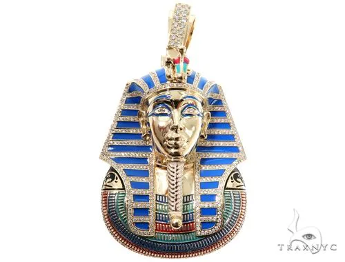 RINA - For Him CUSTOM Pharaoh King Tut Pendant 64025 in Rose Gold – Pendant