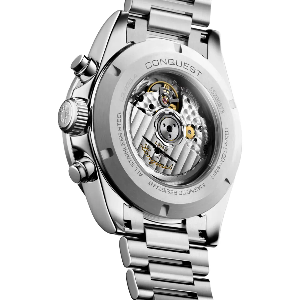 Longines Conquest Stainless Steel Automatic 42mm Mens Watch detail 2