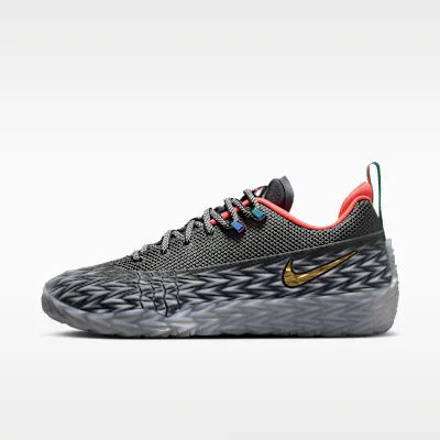 Nike S.T. Charge Basketball Shoes - Iron Grey/Photon Dust/Hyper Pink/Metallic Gold