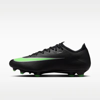 Nike Mercurial Vapor 17 Pro Firm-Ground Low-Top Football Boots - Black/Black/Illusion Green