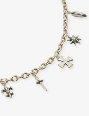 COMMONLINES Outlaw Char Sterling-Silver Bracelet detail 3