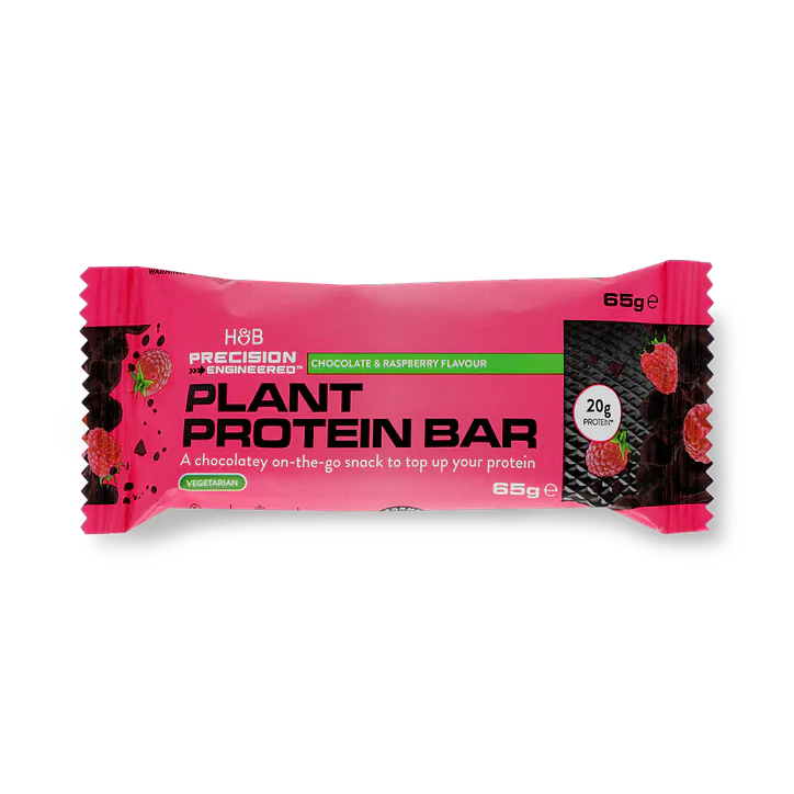 Precision Engineered Plant Protein Bar Dark Chocolate Raspberry 12 x 65g detail 2