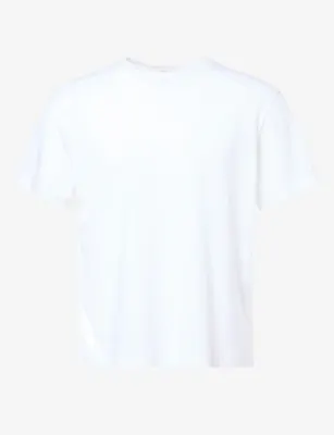 TOTEME Classic Cotton And Cashmere-Blend T-Shirt in WHITE – Mens | Tops & t-shirts | T-Shirts | Plain T-Shirts