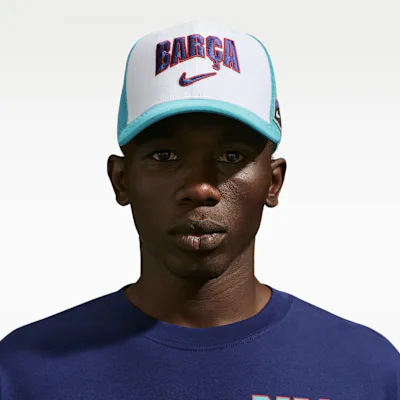 Nike F.C. Barcelona 25/26 Nike Arobill C99 Cap - Dusty Cactus/White/Loyal Blue