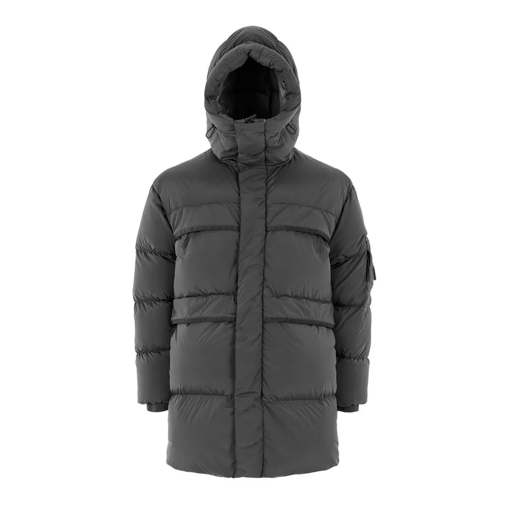 CP Company Men's Nycra Water Resistant Duck Down Long Puffer Jacket