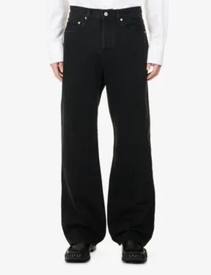 JACQUEMUS Le De-Nimes Straight-Leg Denim Jeans detail 3