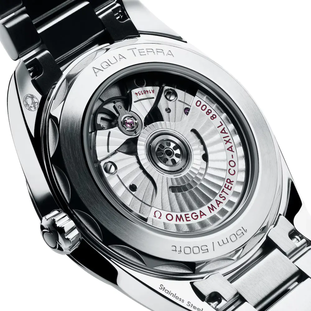 Omega Seamaster Aqua Terra 150M 38mm Mens Watch Black in Black, additional product view 3