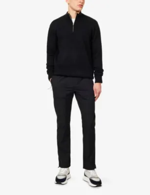 ARNE Font Patch-Pocket Shell Cargo-Trousers detail 2