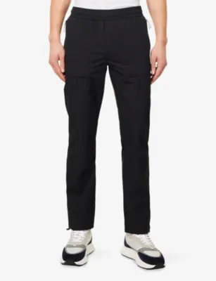 ARNE Font Patch-Pocket Shell Cargo-Trousers detail 3
