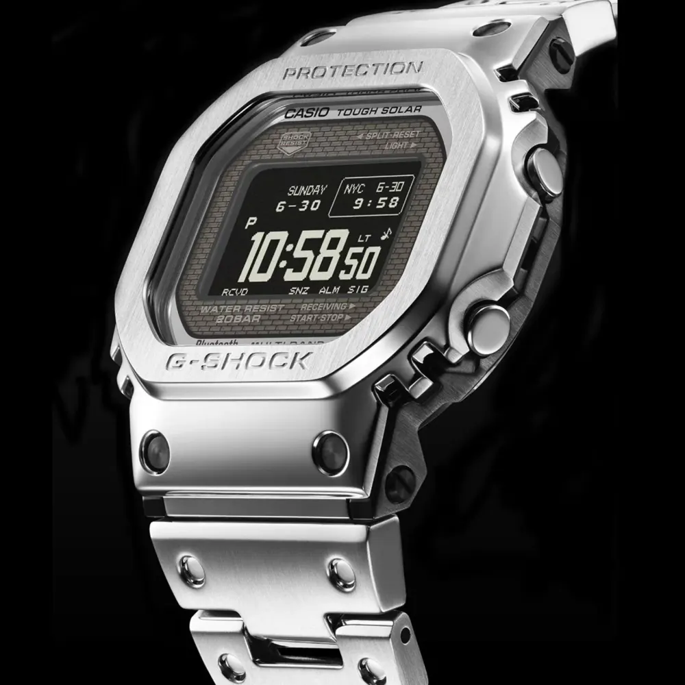 Casio G-SHOCK Full Metal 5000 Series 43.6mm Mens Watch Silver detail 3