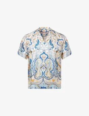 ORLEBAR BROWN Maitan Fairground Printed Silk Shirt