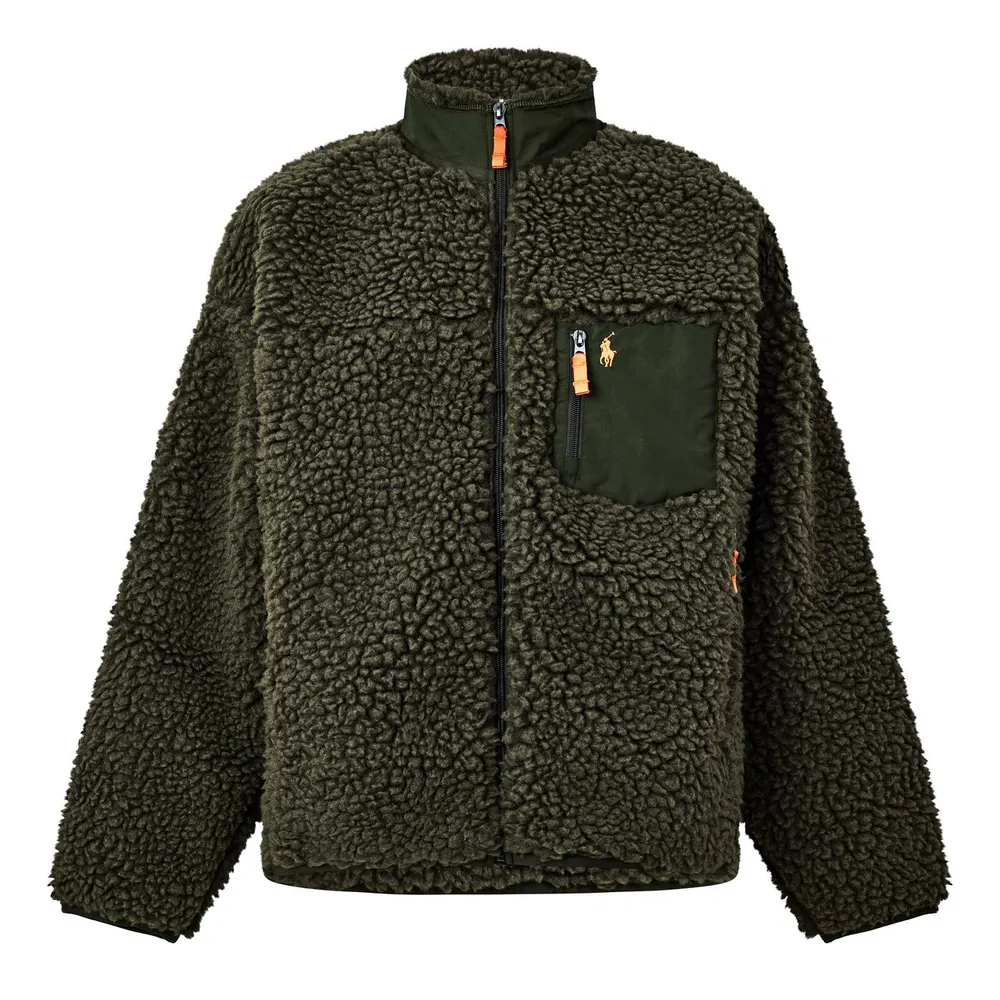Polo Ralph Lauren Men's Full-Zip Pile Fleece Top