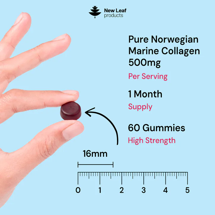 New Leaf Products Marine Collagen Gummies detail 3