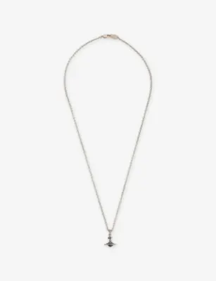VIVIENNE WESTWOOD Petite Orb Brass Pendant Necklace